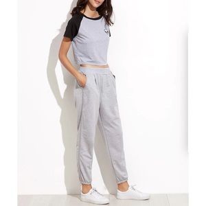 SHEIN NEW Gray Joggers